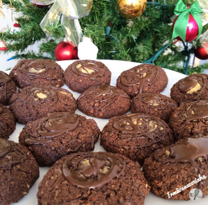 Cookies funcionais de chocolate